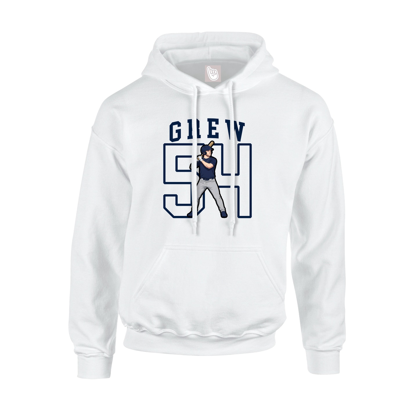 Youth Hoodie — Shirsey in White