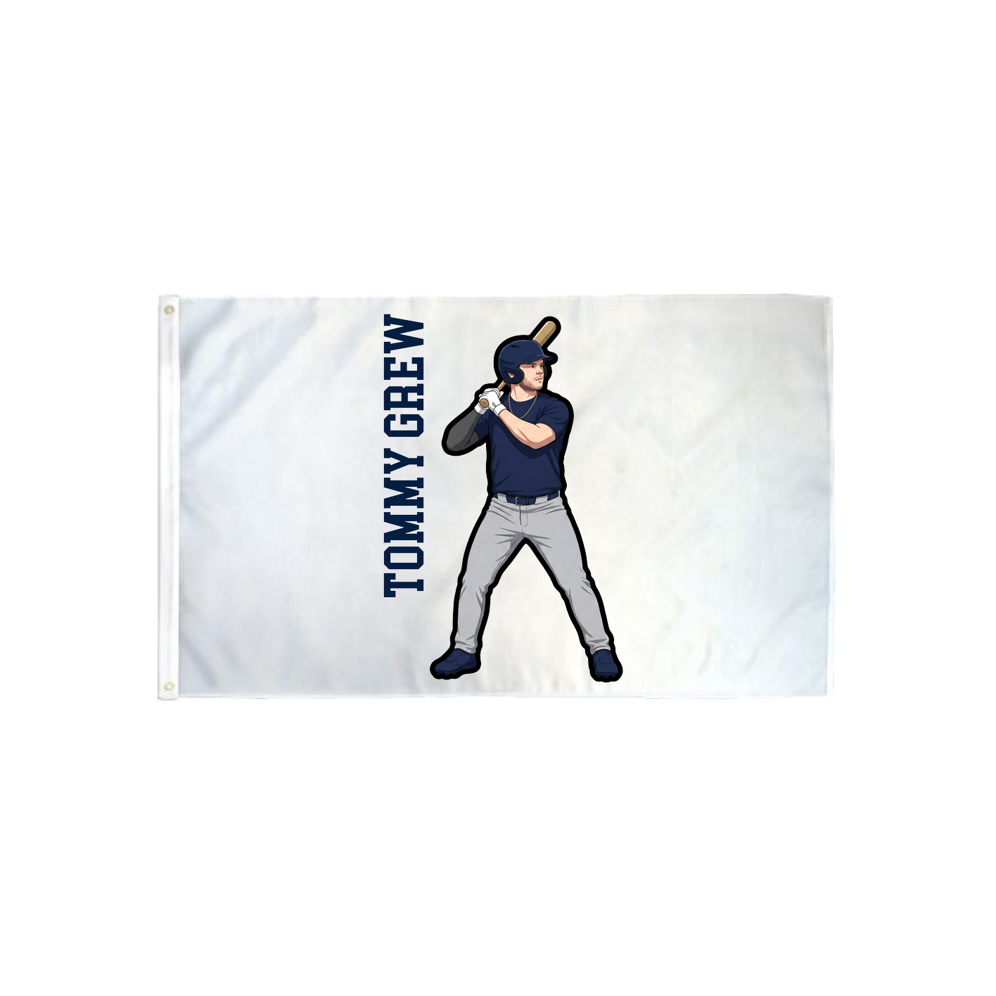 3x5 Flag — Name Vertical in Classic