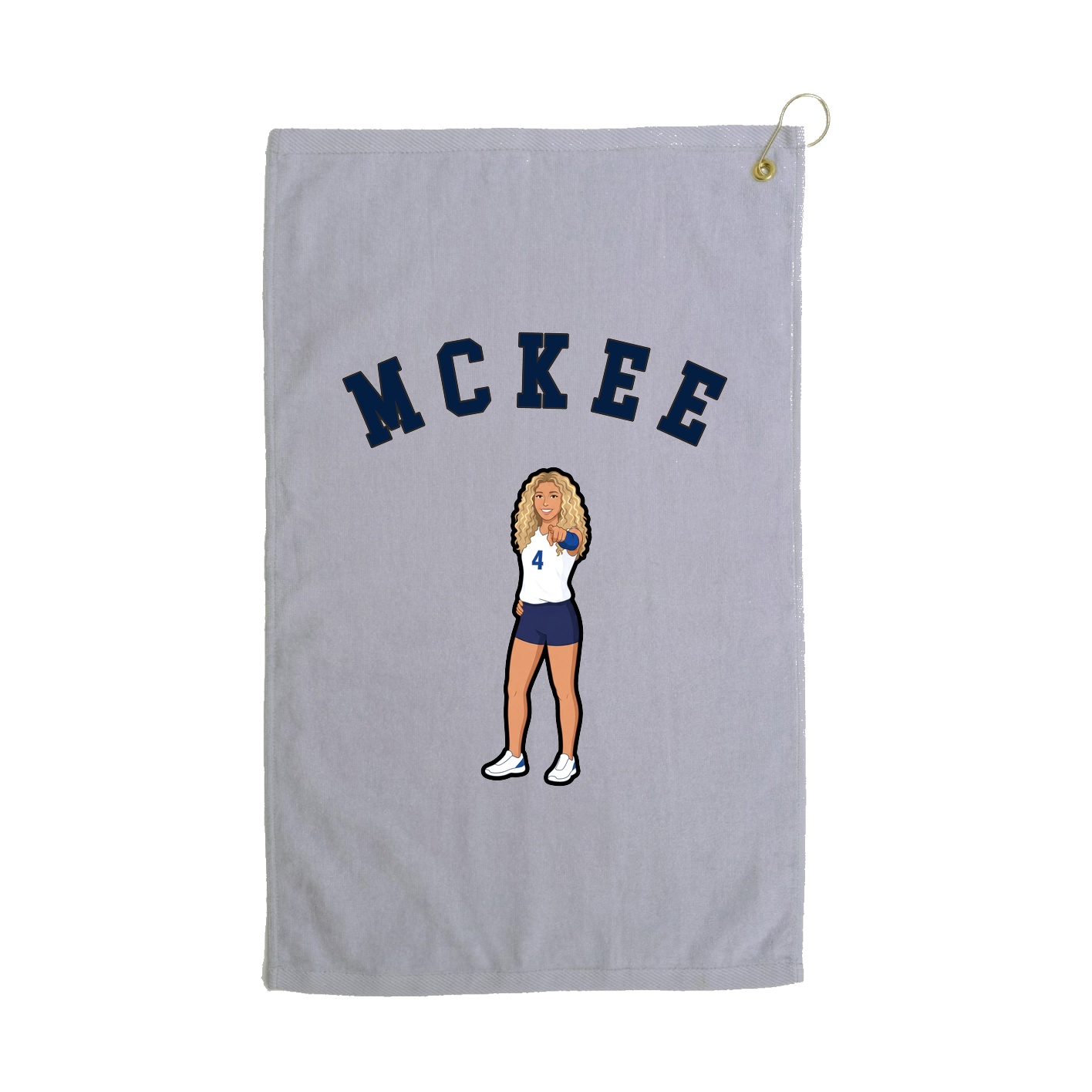Golf Towel — Shirsey Arch in Grey