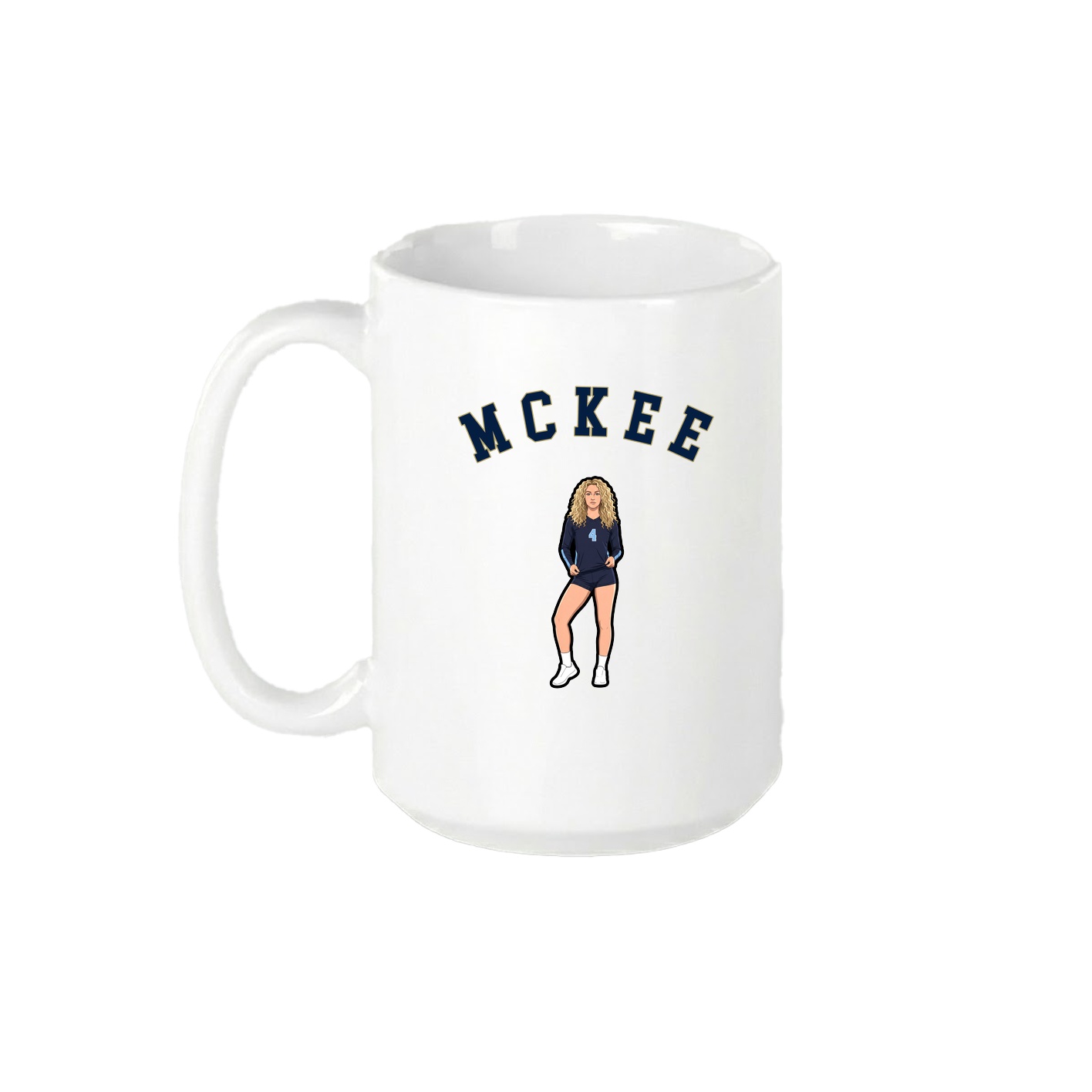 15oz Coffee Mug — Shirsey Arch in White