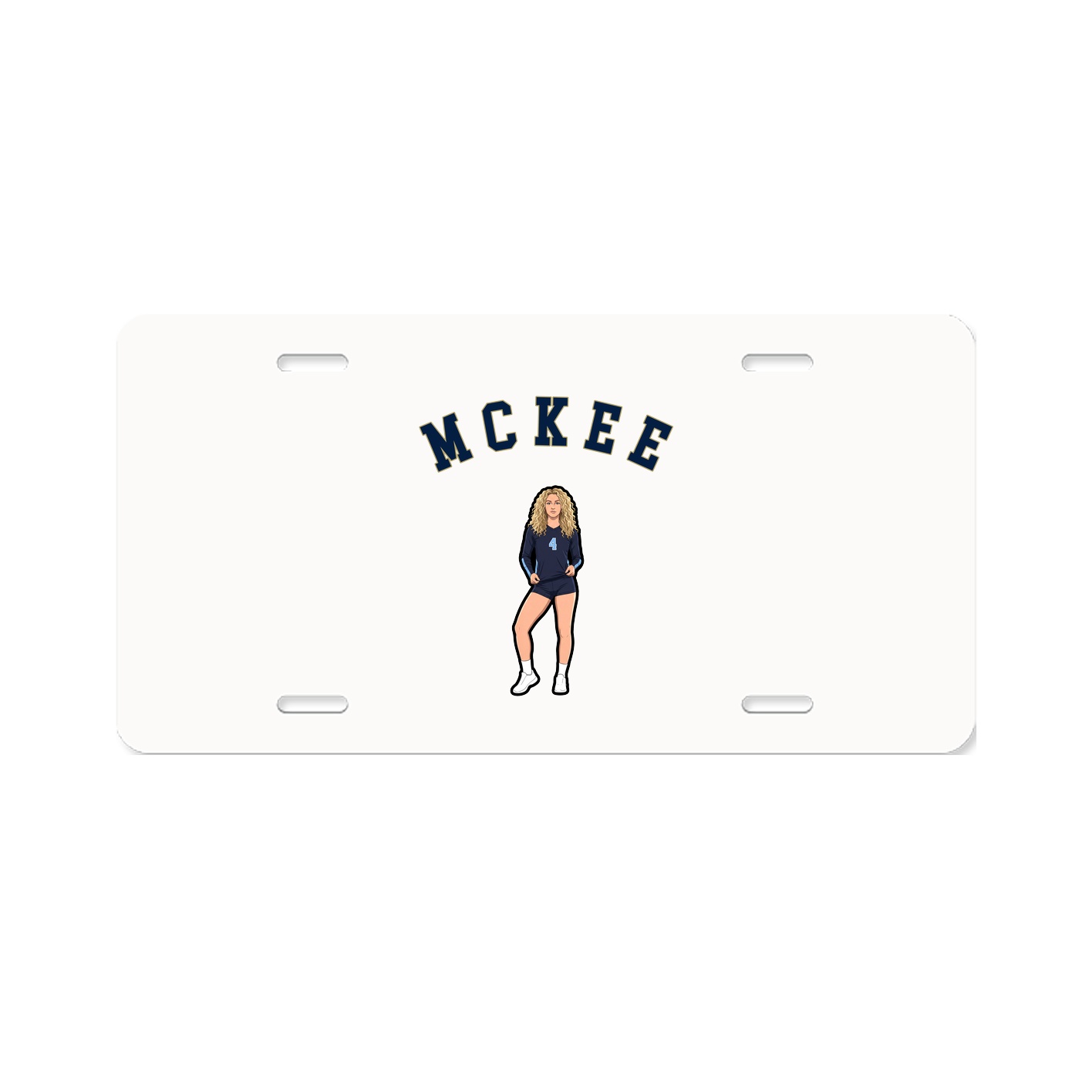 License Plate — Shirsey Arch in Classic