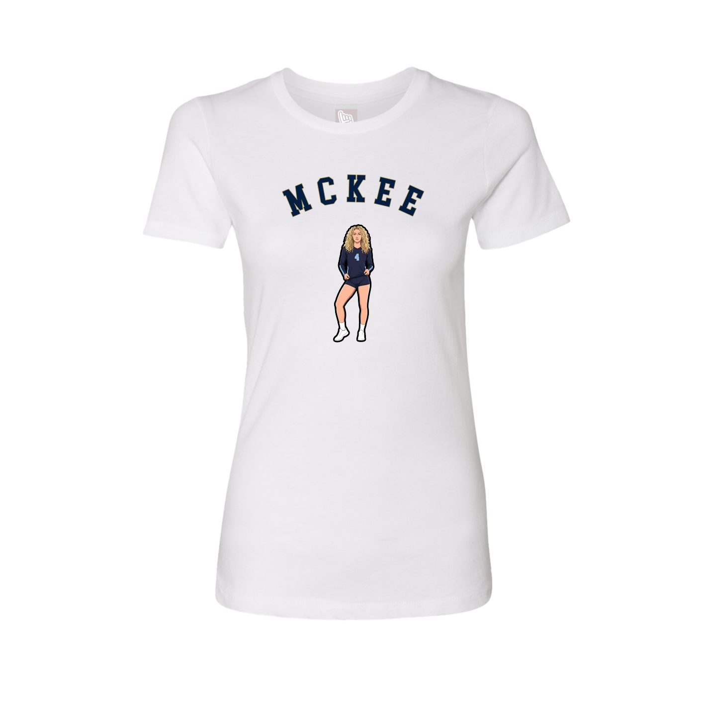 Womens Tee — Shirsey Arch in White