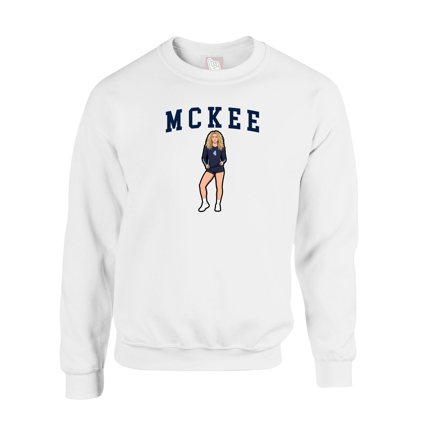 Fleece Crew — Shirsey in White