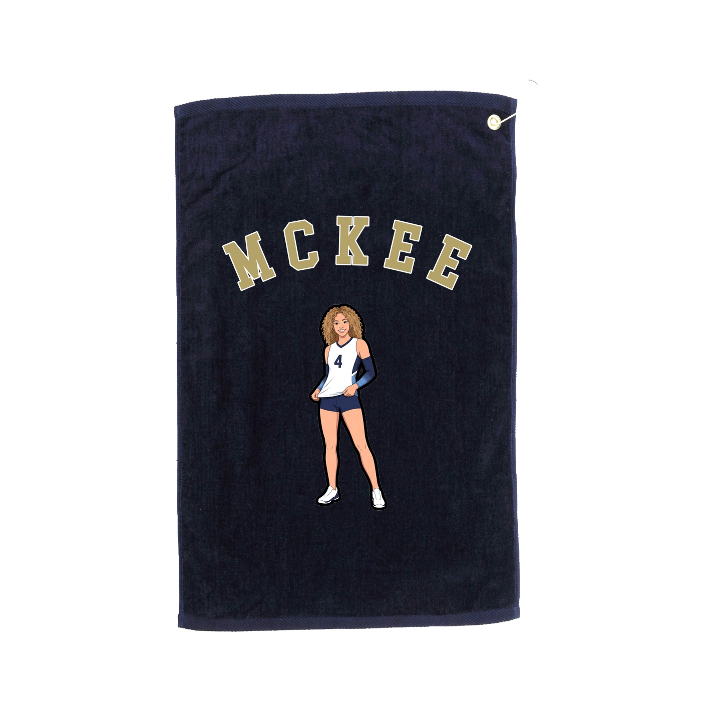 Golf Towel — Shirsey Arch in Navy
