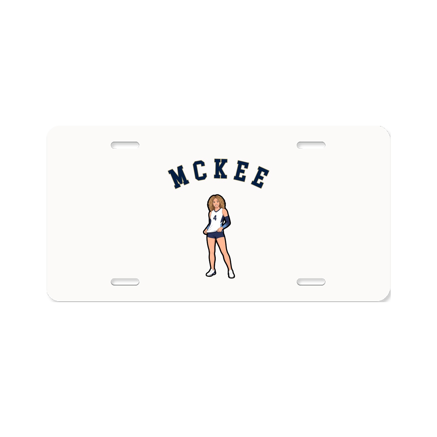 License Plate — Shirsey Arch in Classic