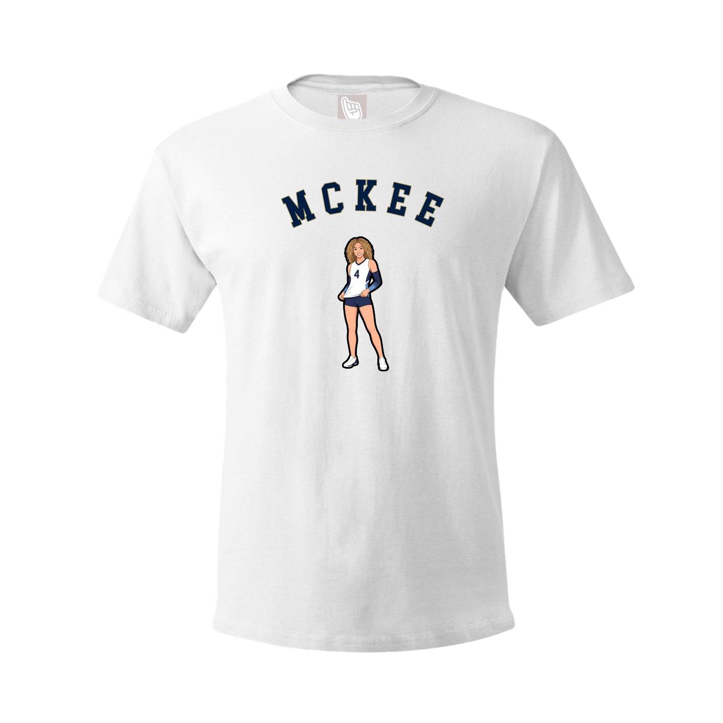 Tee — Shirsey Arch in White