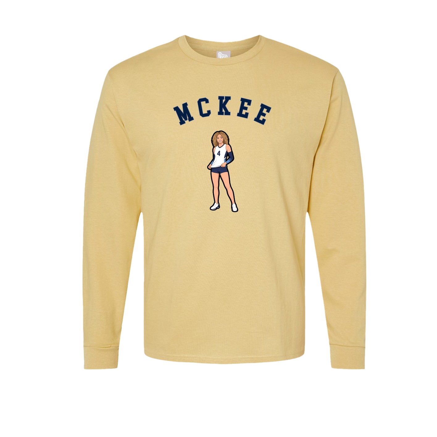 Long Sleeve Tee — Shirsey Arch in Vegas Gold