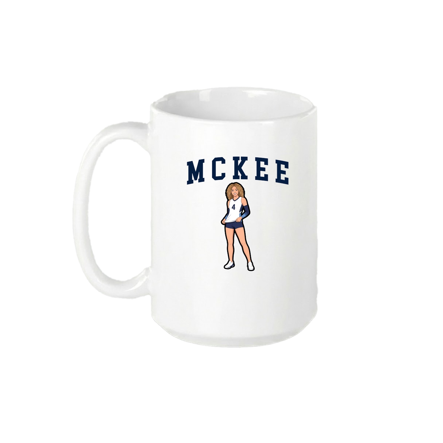 15oz Coffee Mug — Shirsey in White