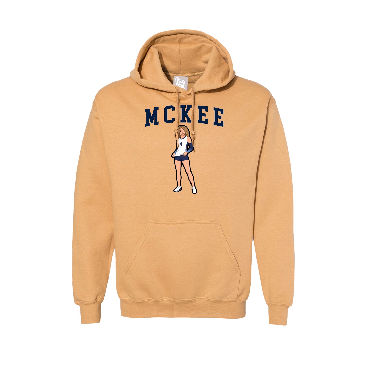 Hoodie — Shirsey in Vegas Gold