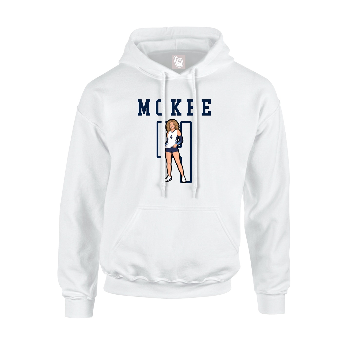 Youth Hoodie — Shirsey in White
