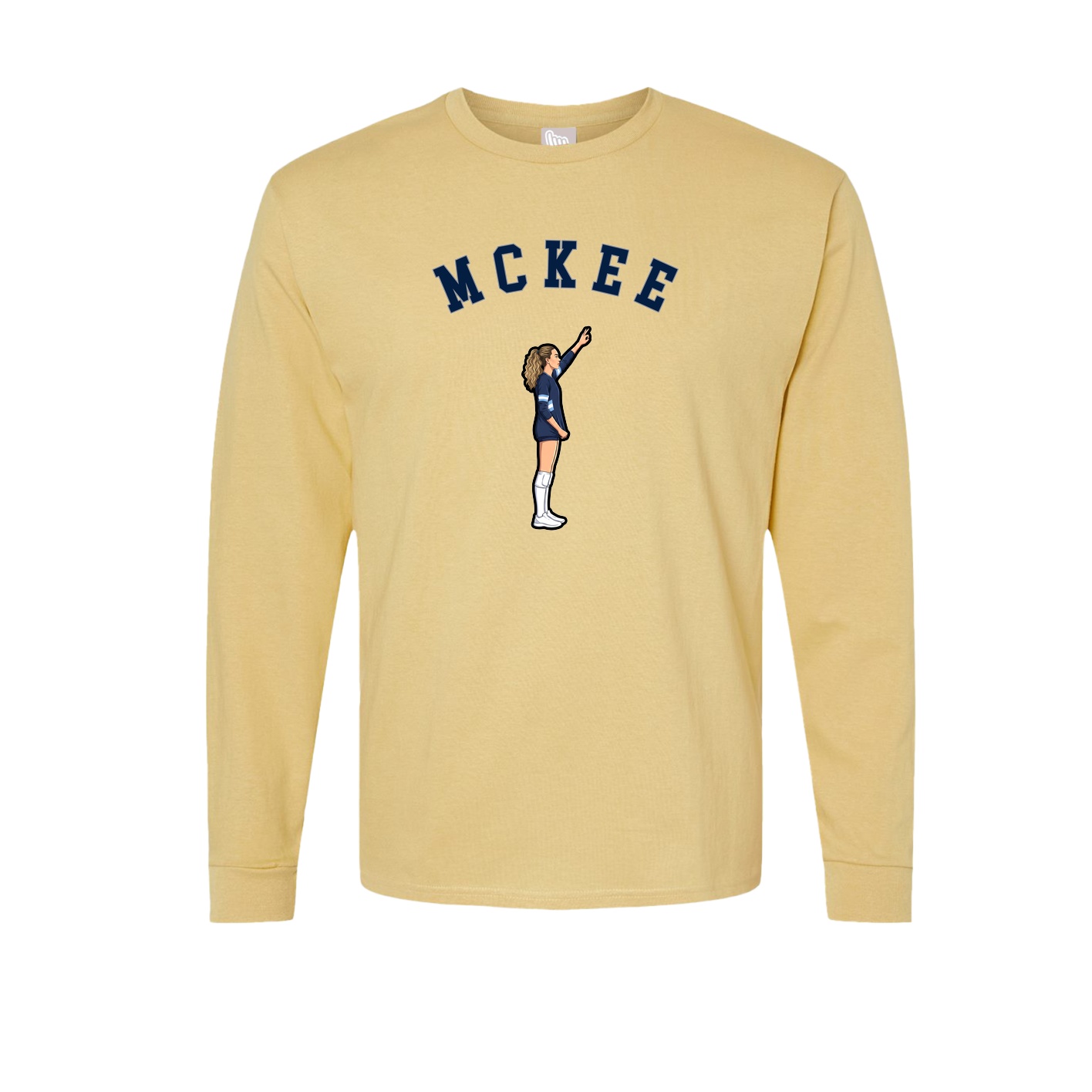 Long Sleeve Tee — Shirsey Arch in Vegas Gold