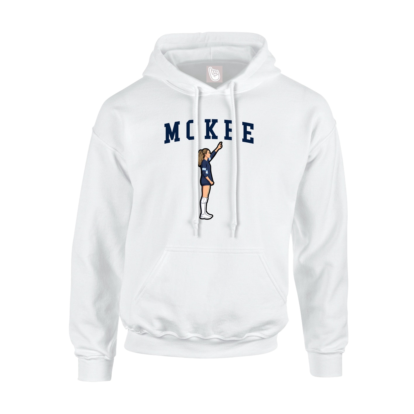 Hoodie — Shirsey in White