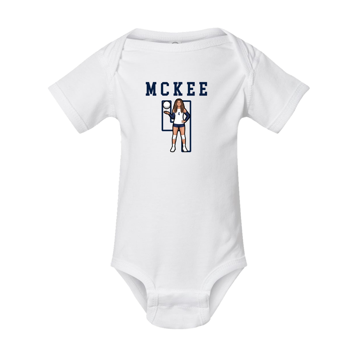 Baby Onesie — Shirsey in White