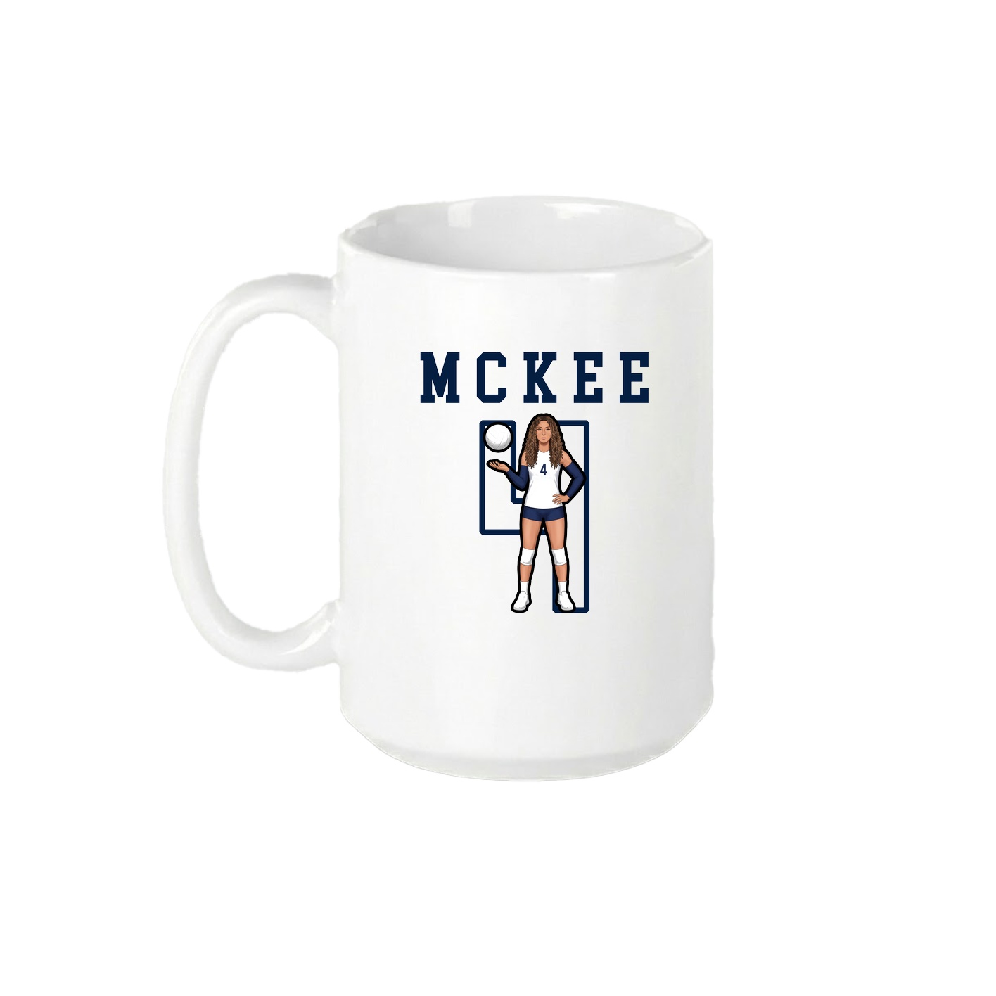 15oz Coffee Mug — Shirsey in White