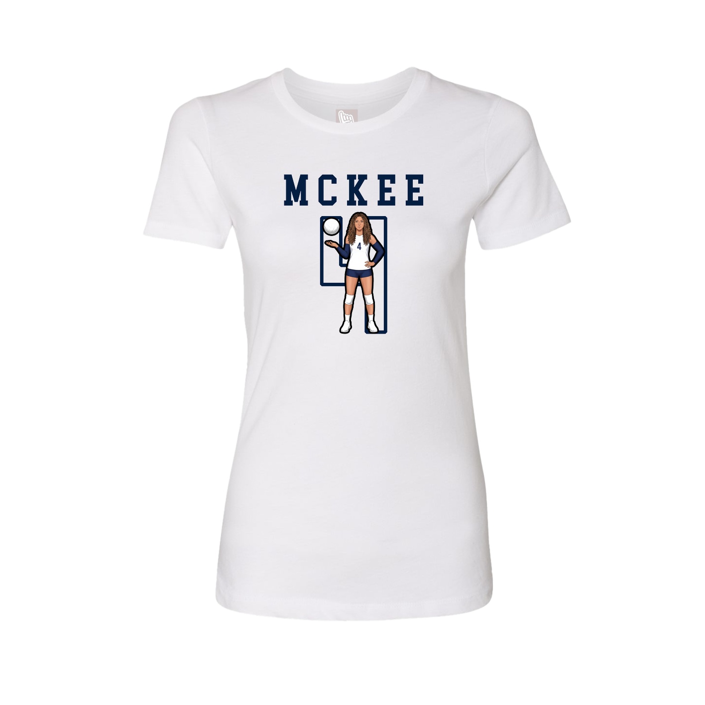 Fitted Women's Tee — Shirsey in White