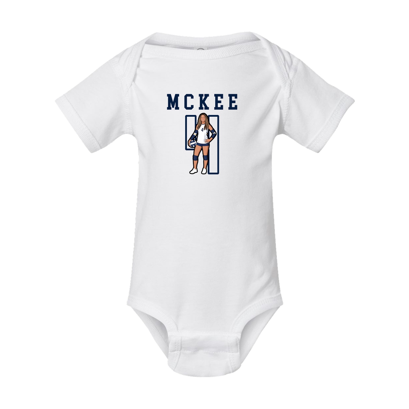 Baby Onesie — Shirsey in White
