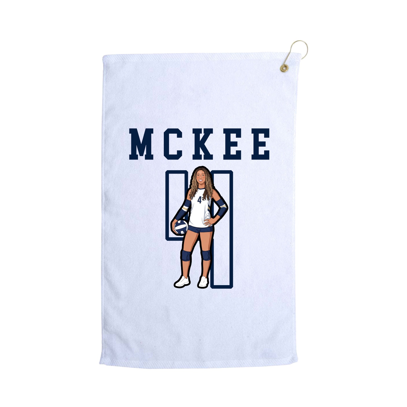 Golf Towel — Shirsey in White