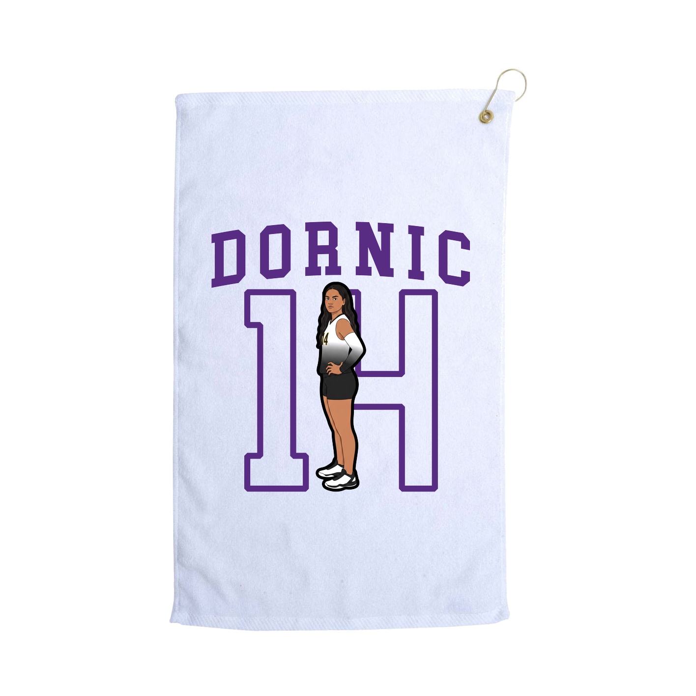Golf Towel — Shirsey in White