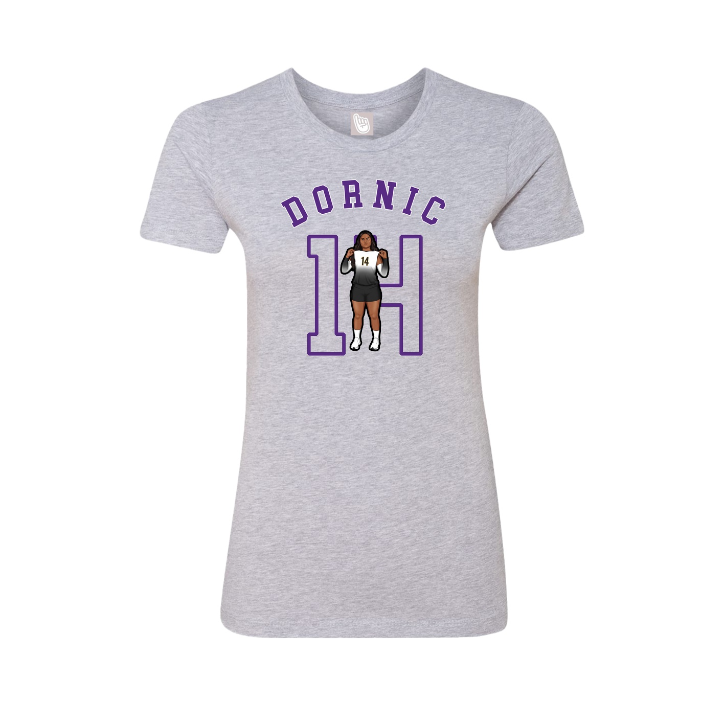 Womens Tee — Shirsey Arch in Grey