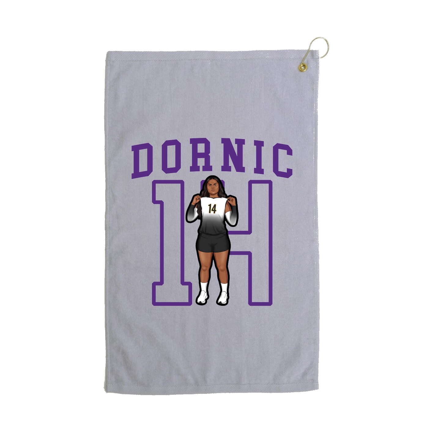 Golf Towel — Shirsey in Grey