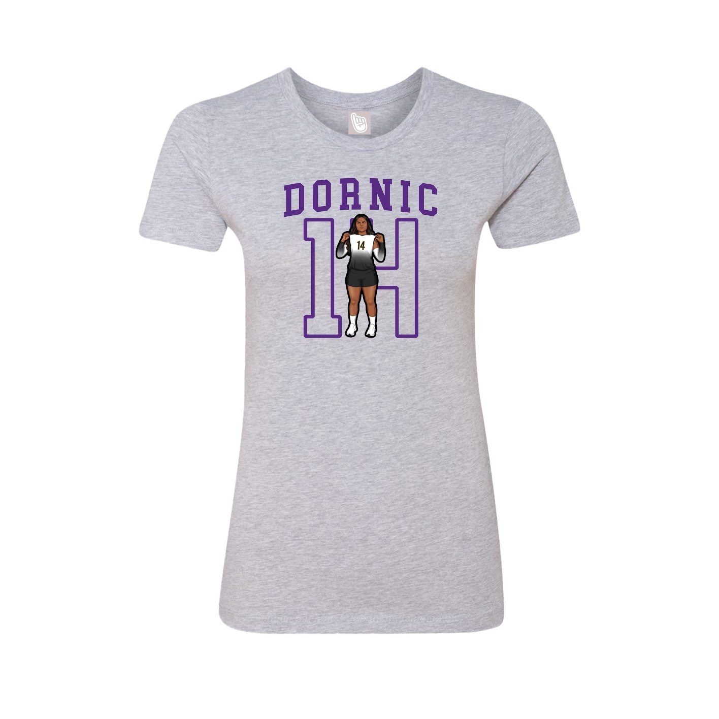 Womens Tee — Shirsey in Grey