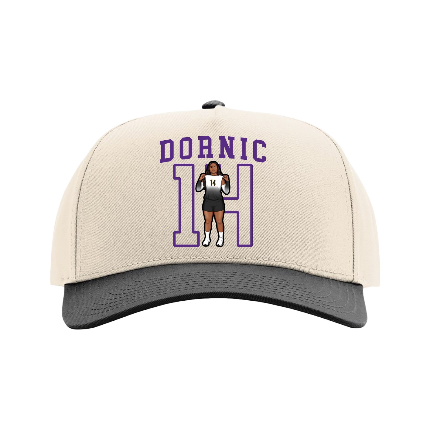 Full Fabric Five-Panel Champ Cap