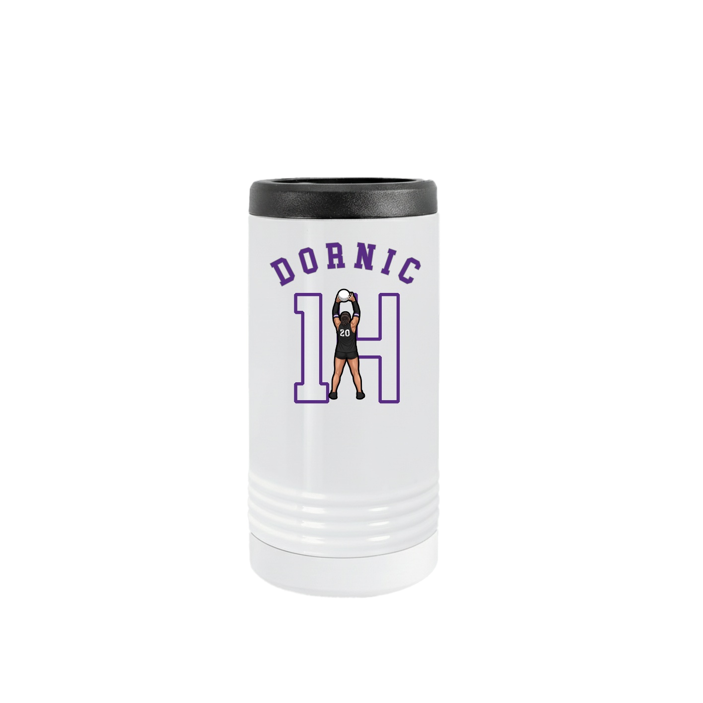 Slim Beverage Holder — Shirsey Arch in White