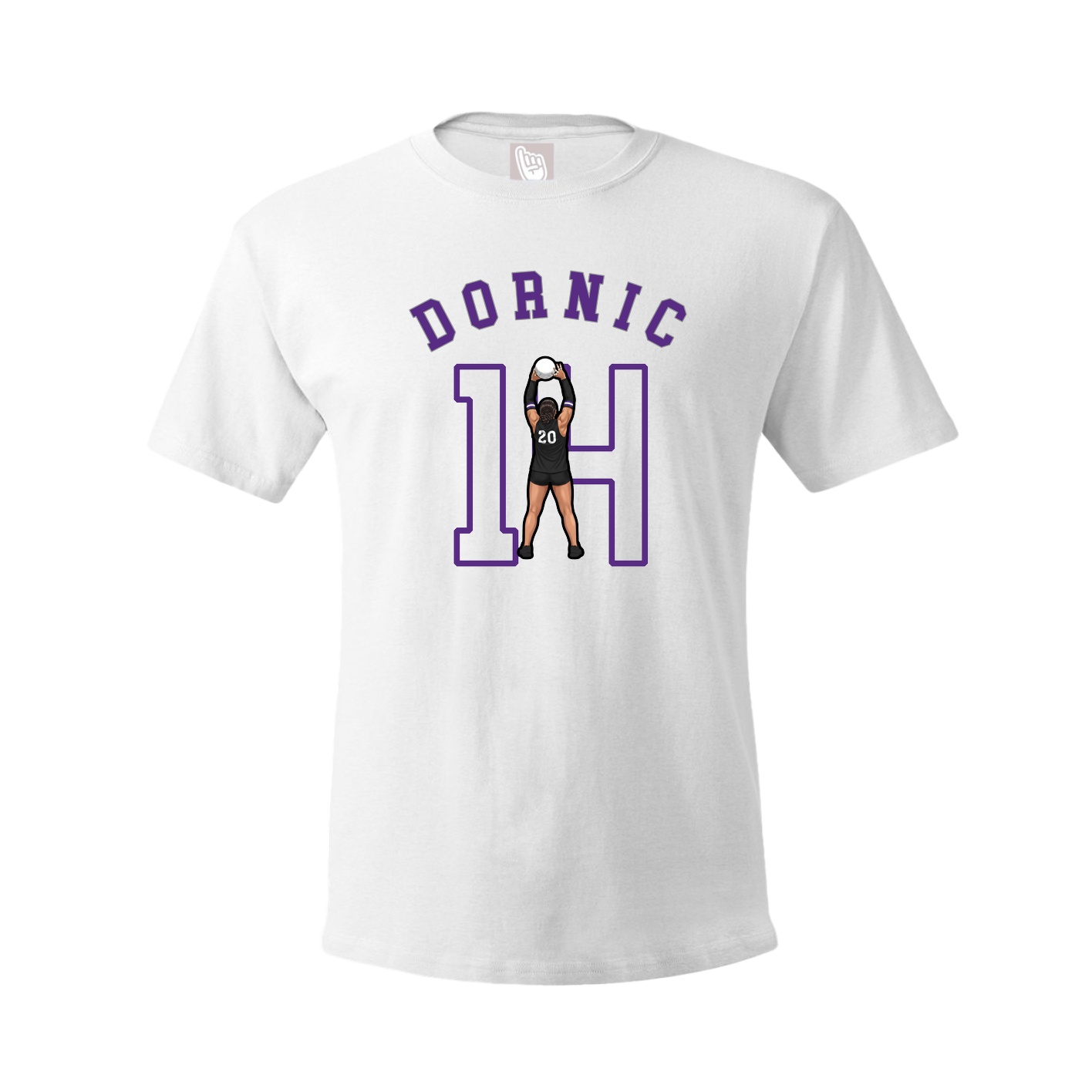 Youth Tee — Shirsey Arch in White