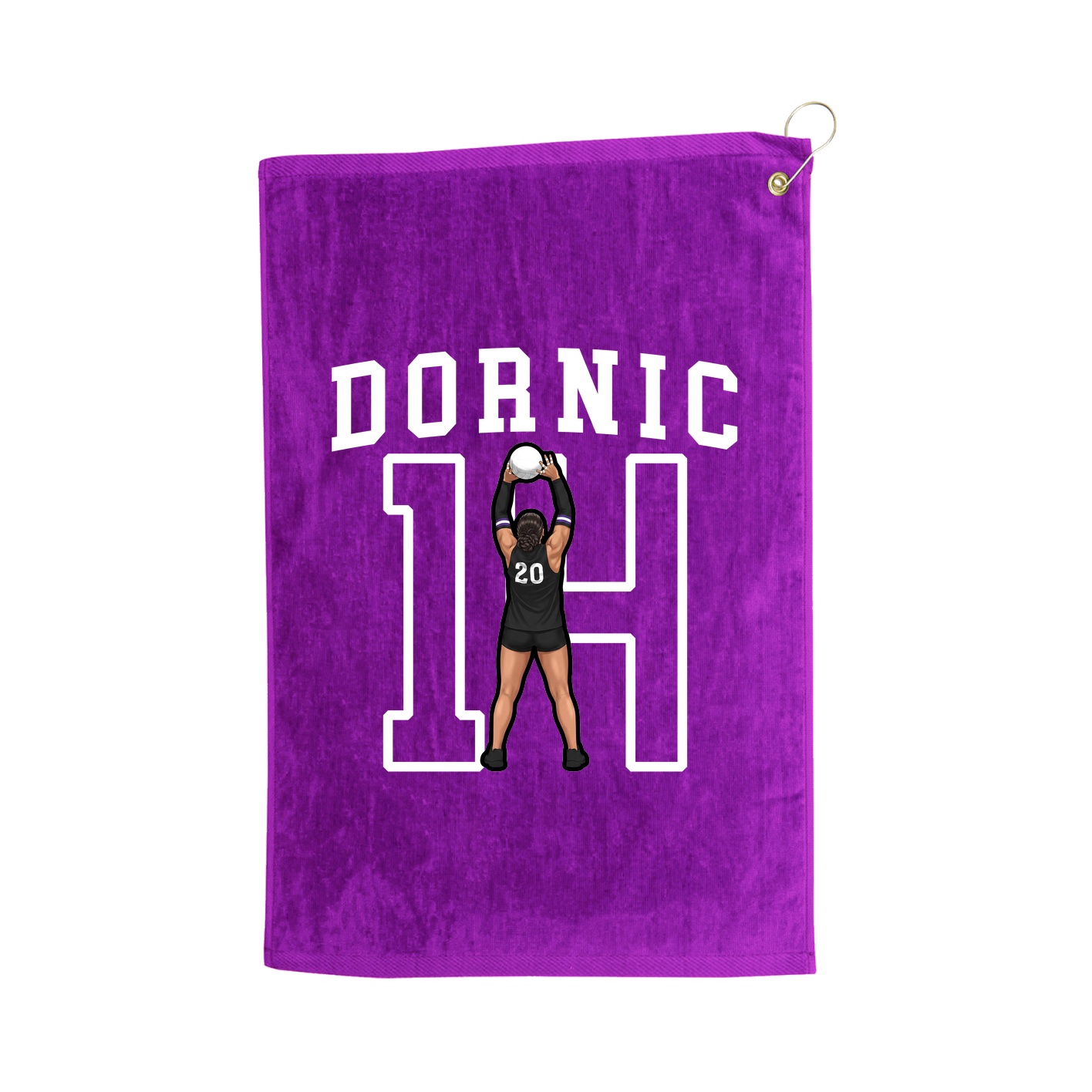 Golf Towel — Shirsey in Purple