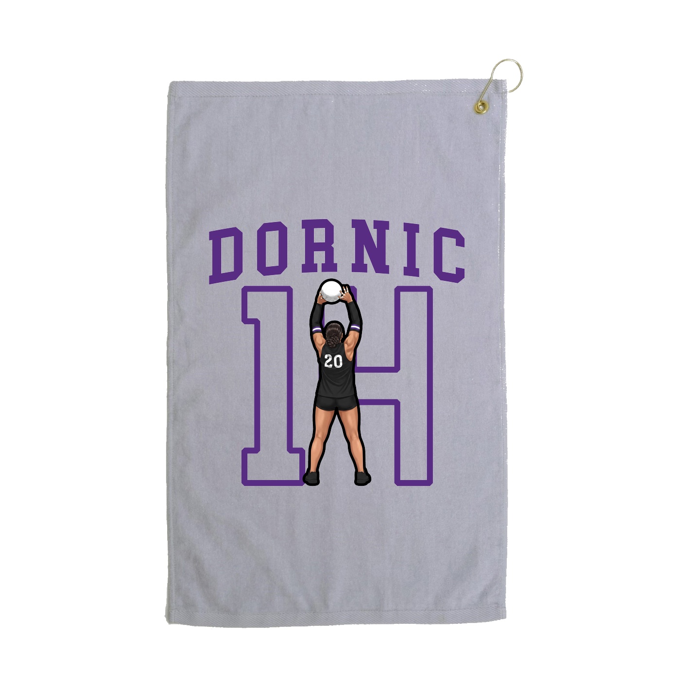 Golf Towel — Shirsey in Grey
