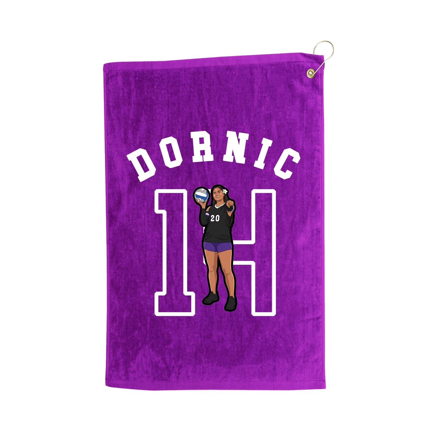 Terry Velour Golf Towel