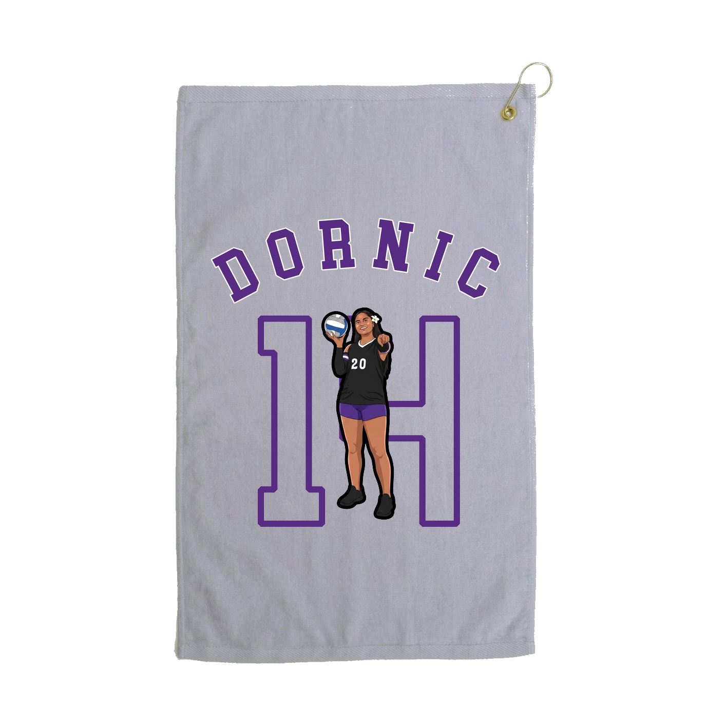 Terry Velour Golf Towel