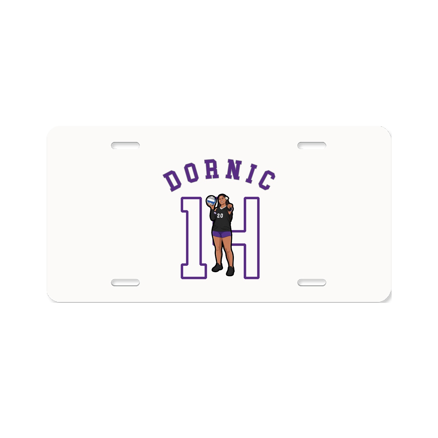 License Plate — Shirsey Arch in Classic