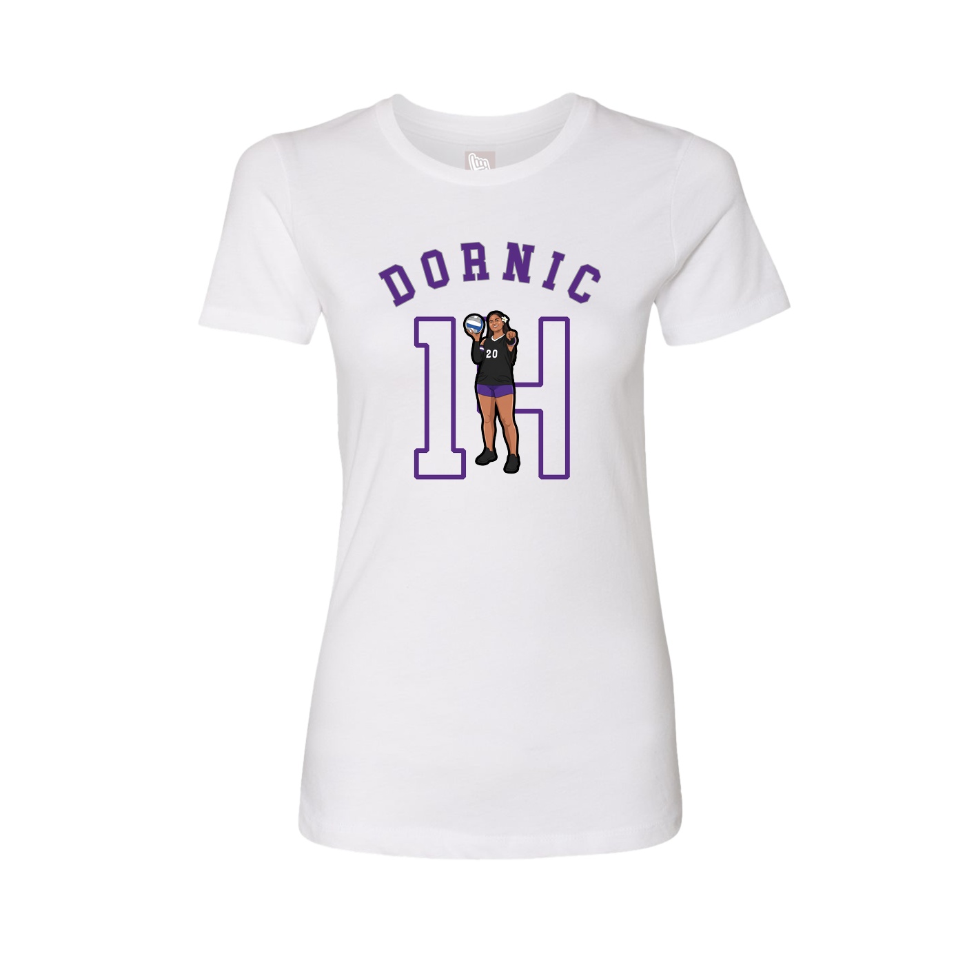 Womens Tee — Shirsey Arch in White