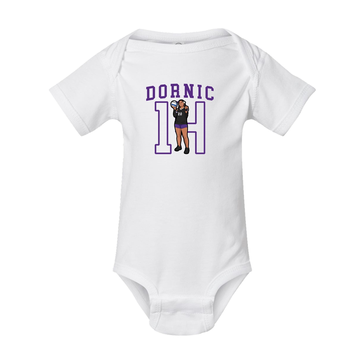 Baby Onesie — Shirsey in White