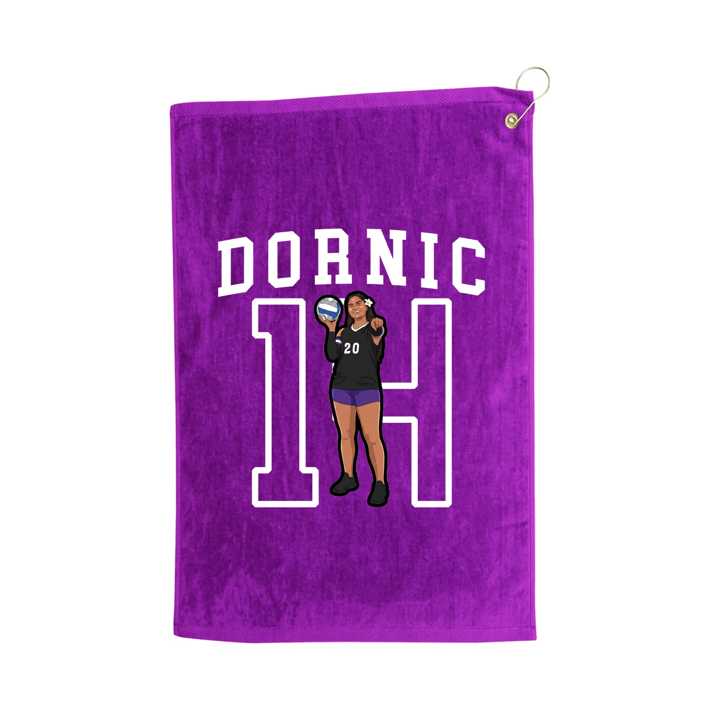 Golf Towel — Shirsey in Purple