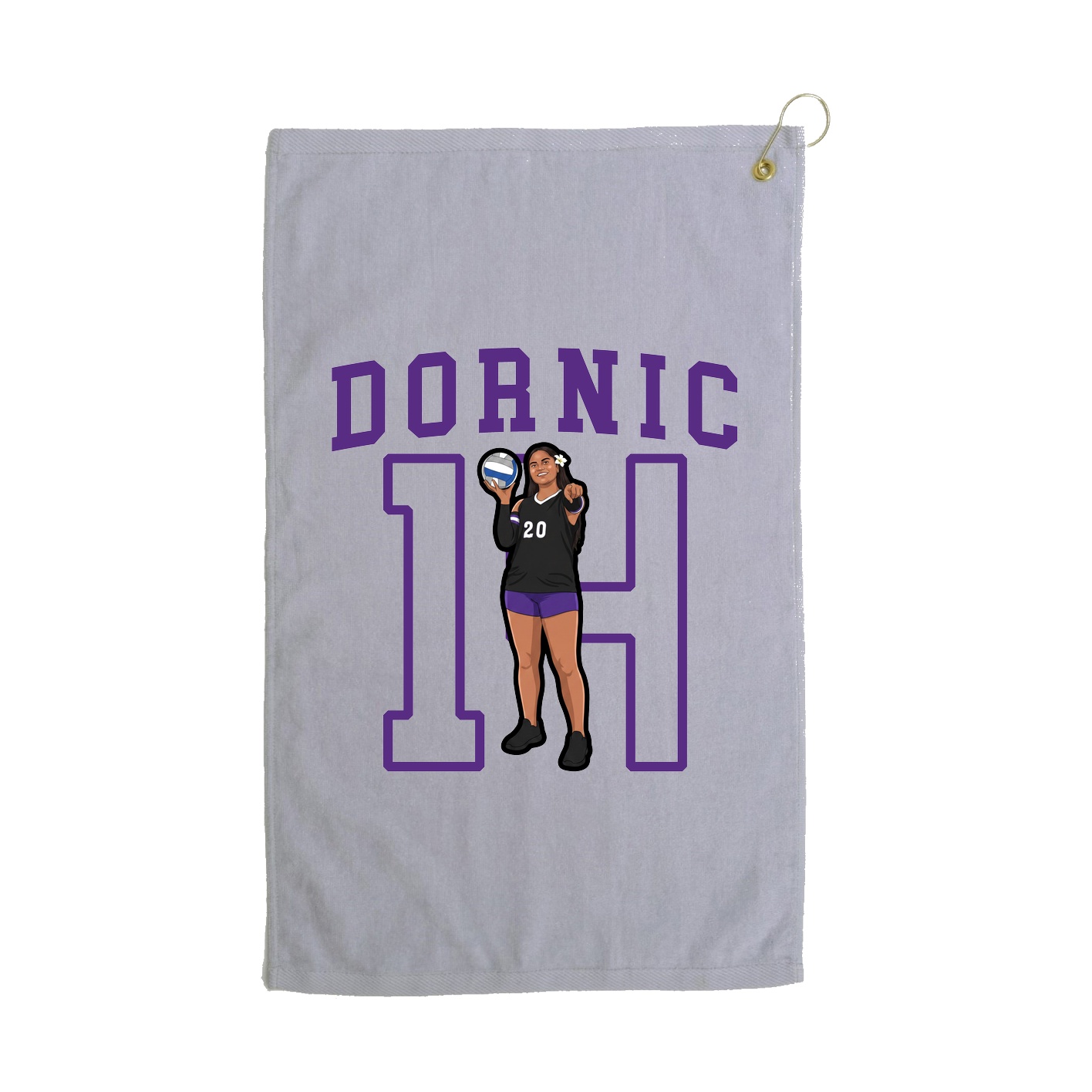 Golf Towel — Shirsey in Grey