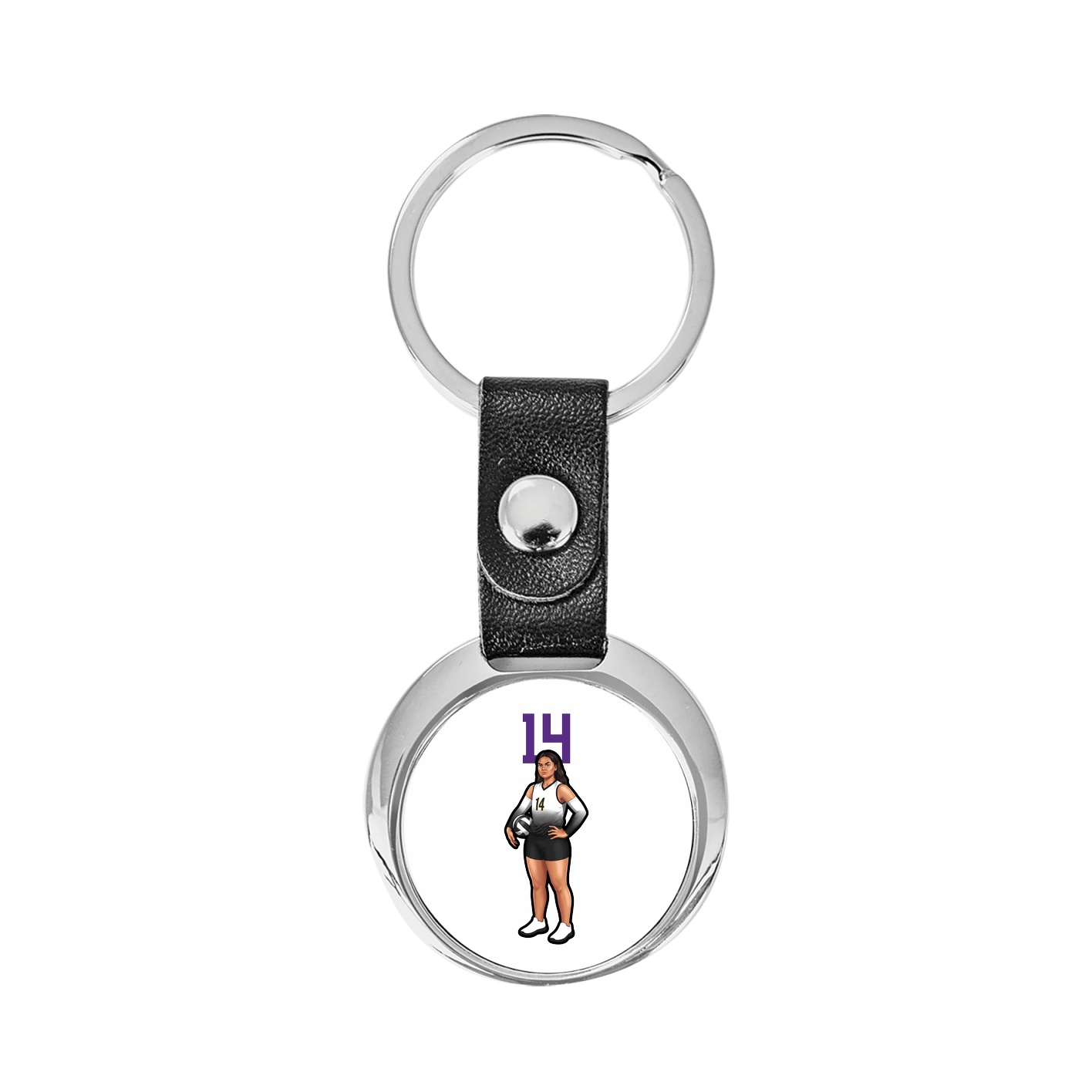 Key Chain — Number Top in Classic