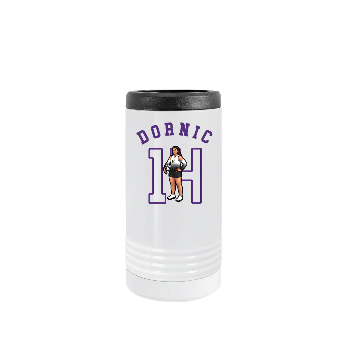 Slim Beverage Holder — Shirsey Arch in White