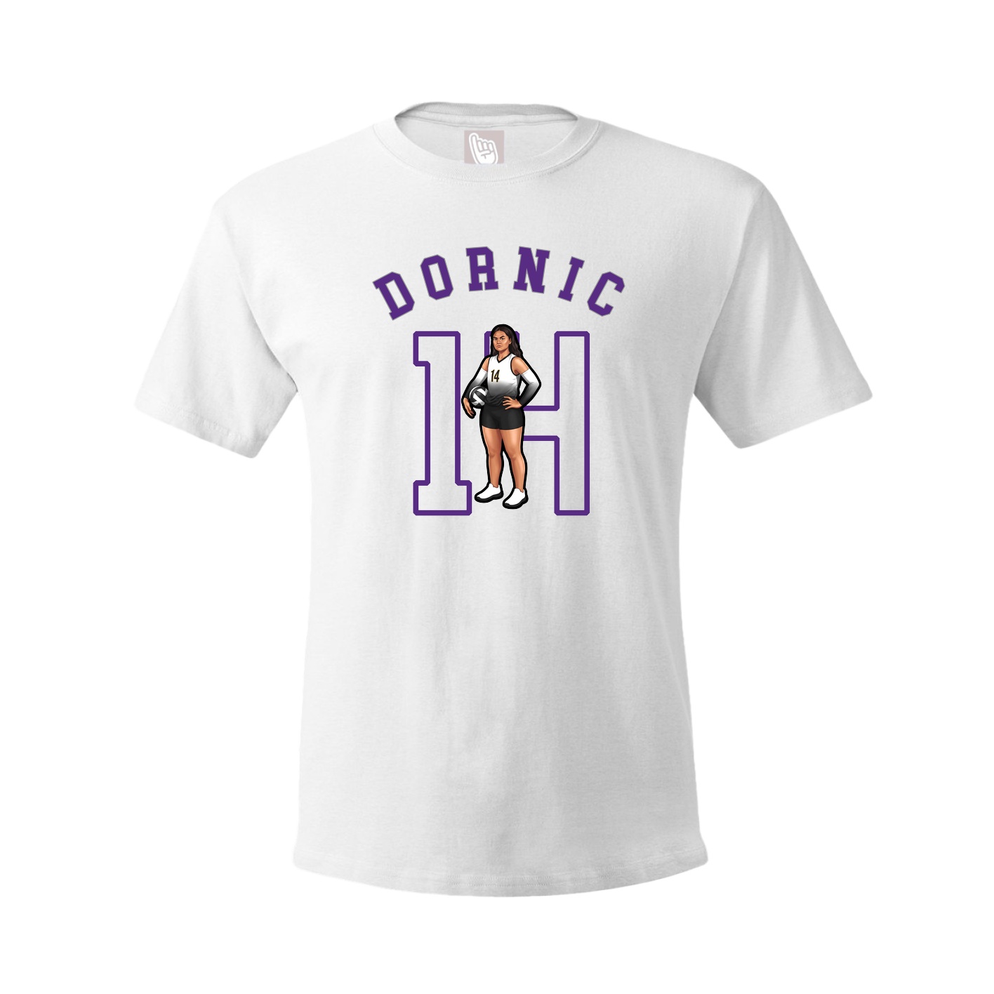 Tee — Shirsey Arch in White