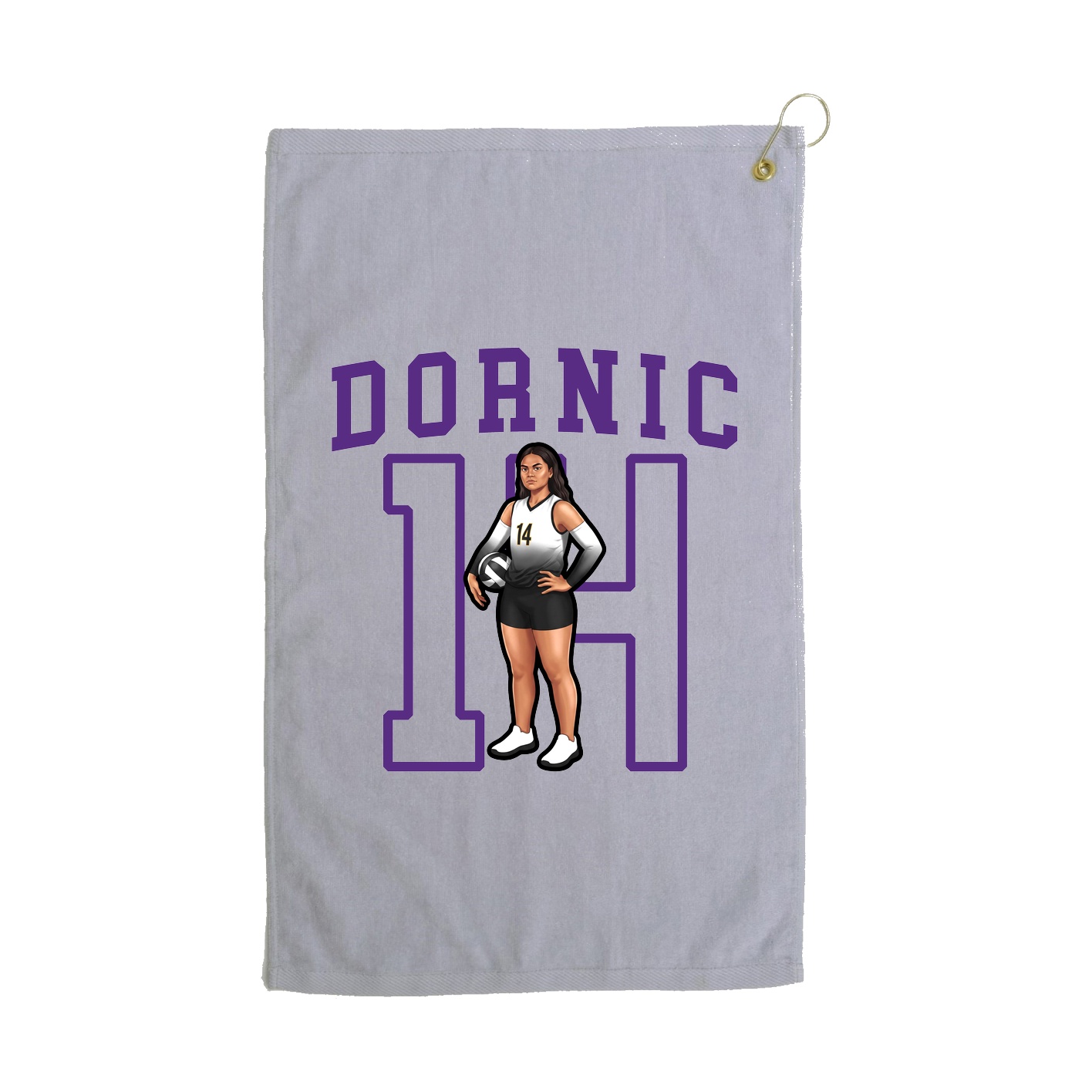 Golf Towel — Shirsey in Grey