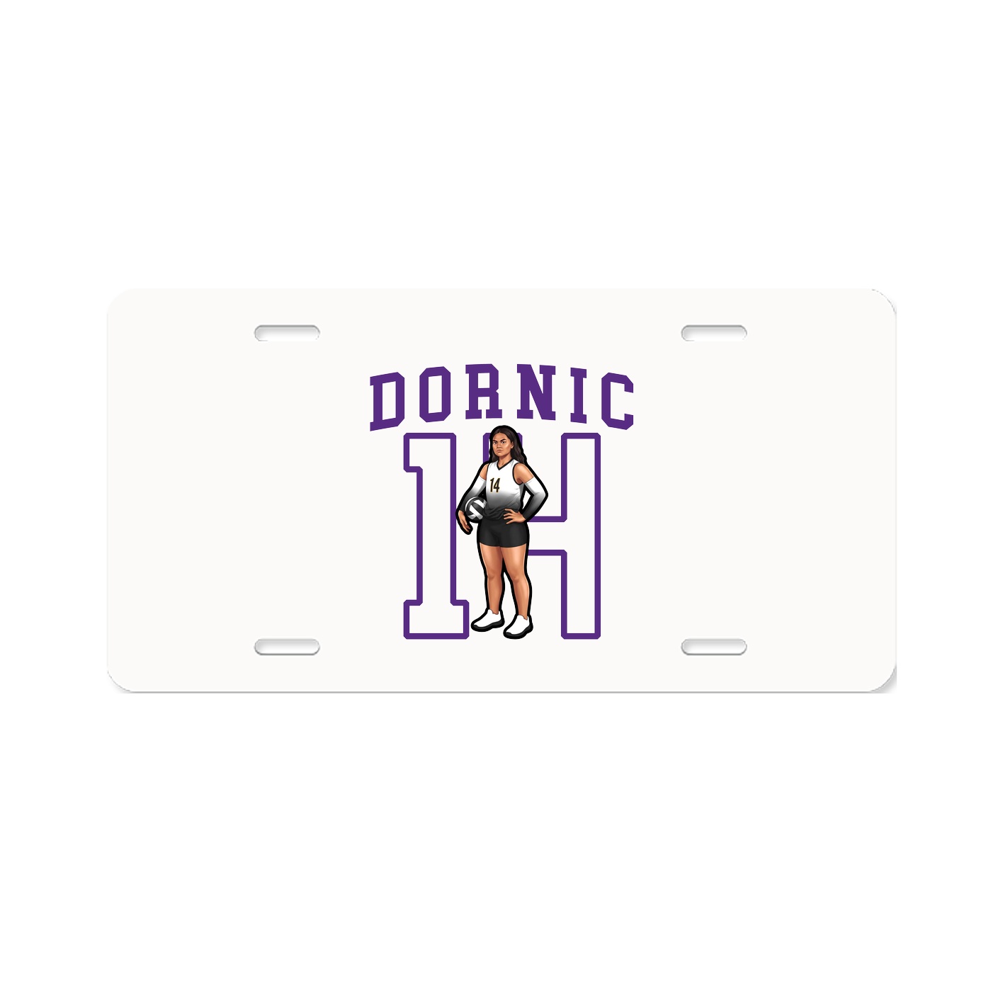 License Plate — Shirsey in Classic