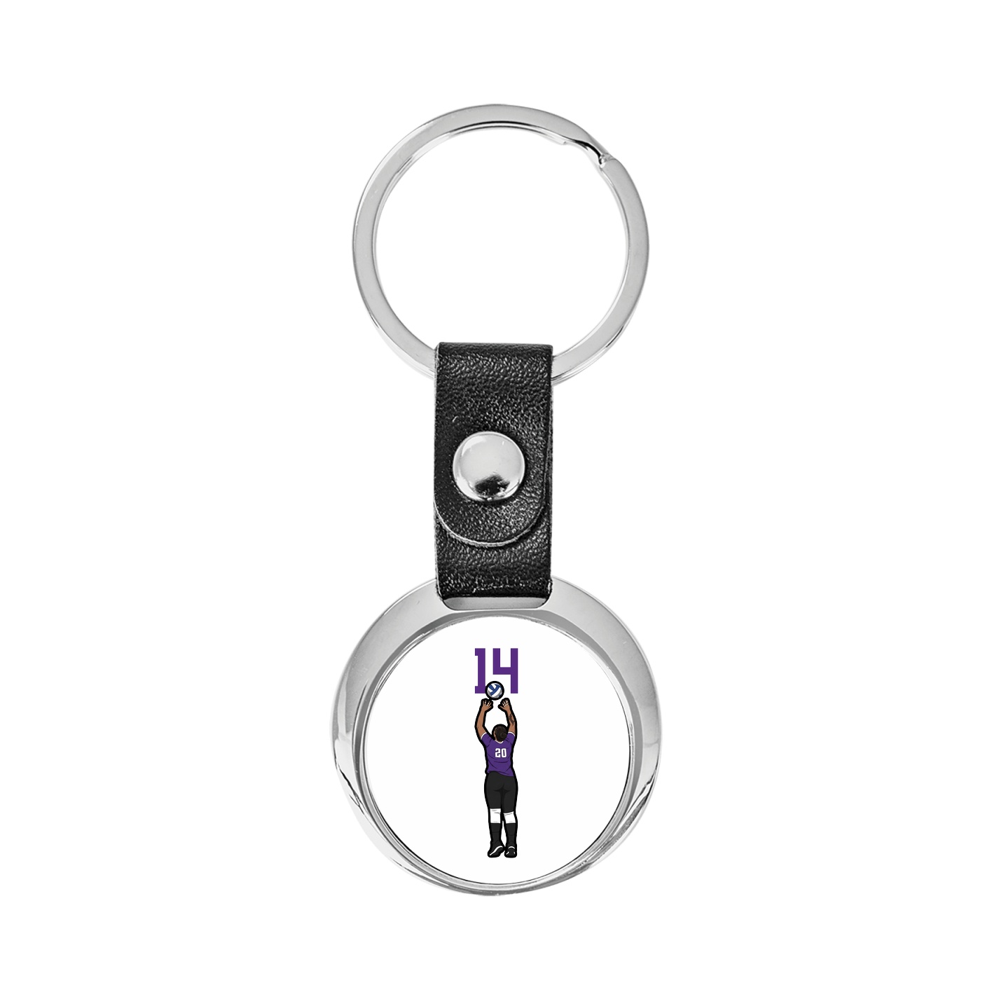 Key Chain — Number Top in Classic