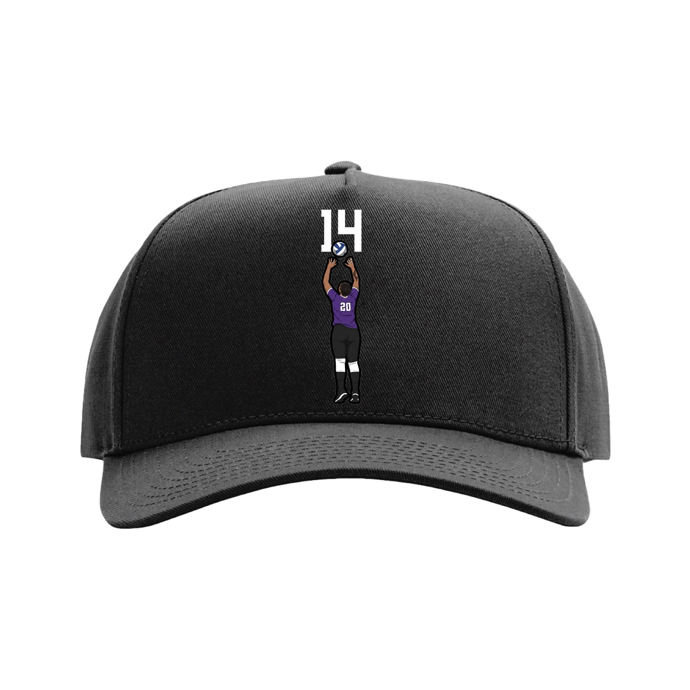 Full Fabric Five-Panel Champ Cap
