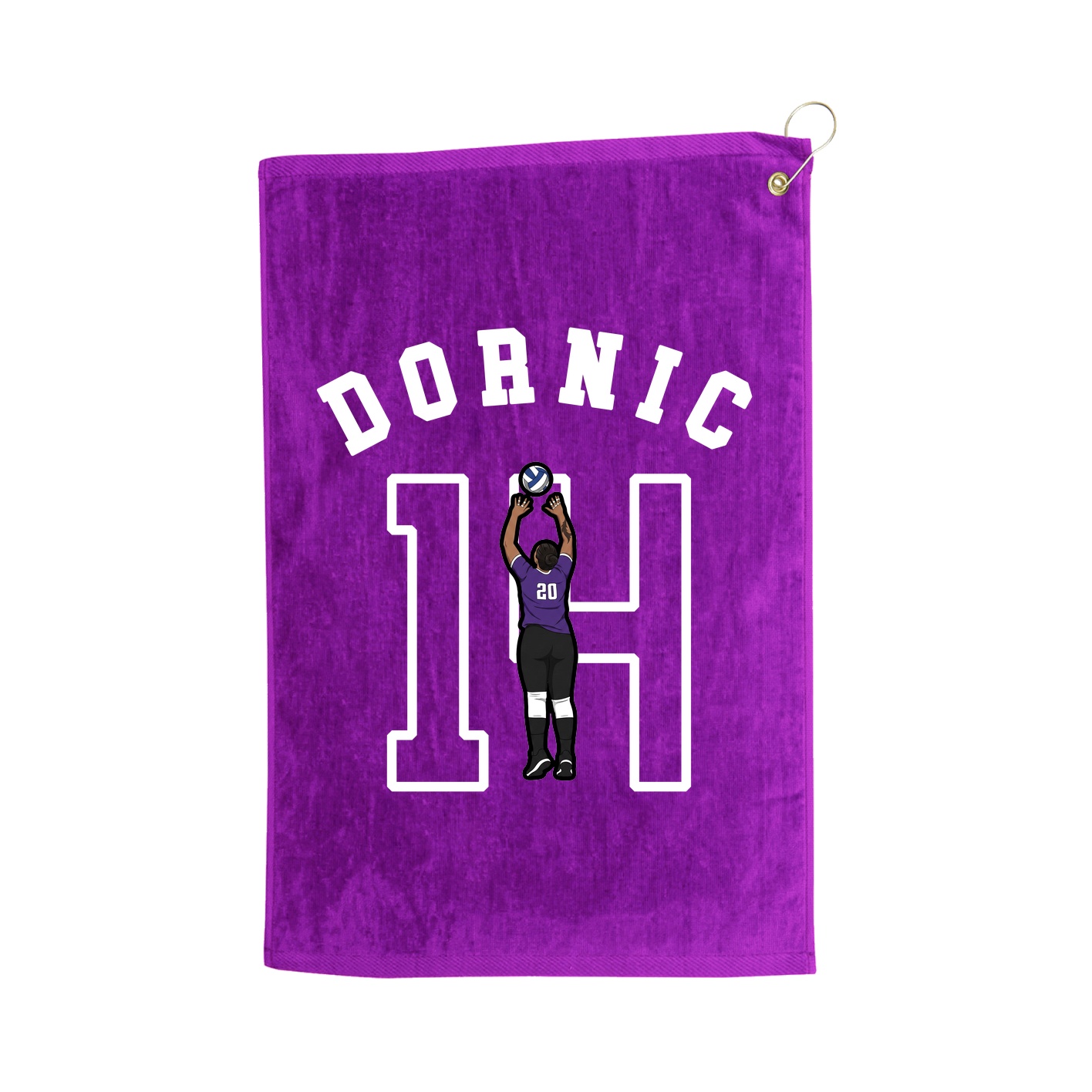 Golf Towel — Shirsey Arch in Purple