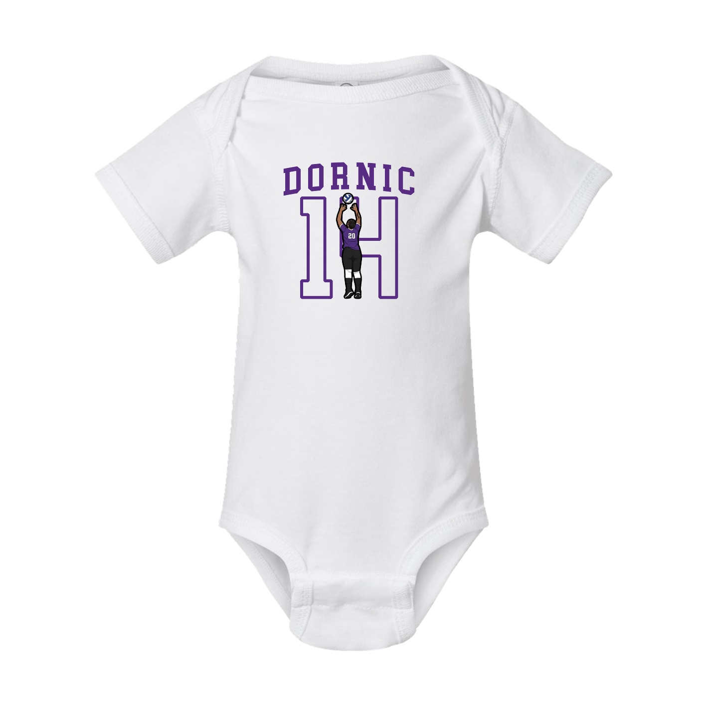 Baby Onesie — Shirsey in White