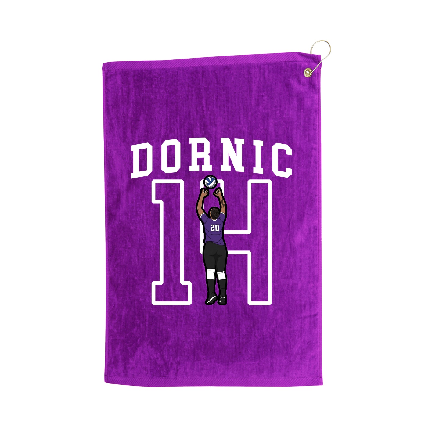 Golf Towel — Shirsey in Purple