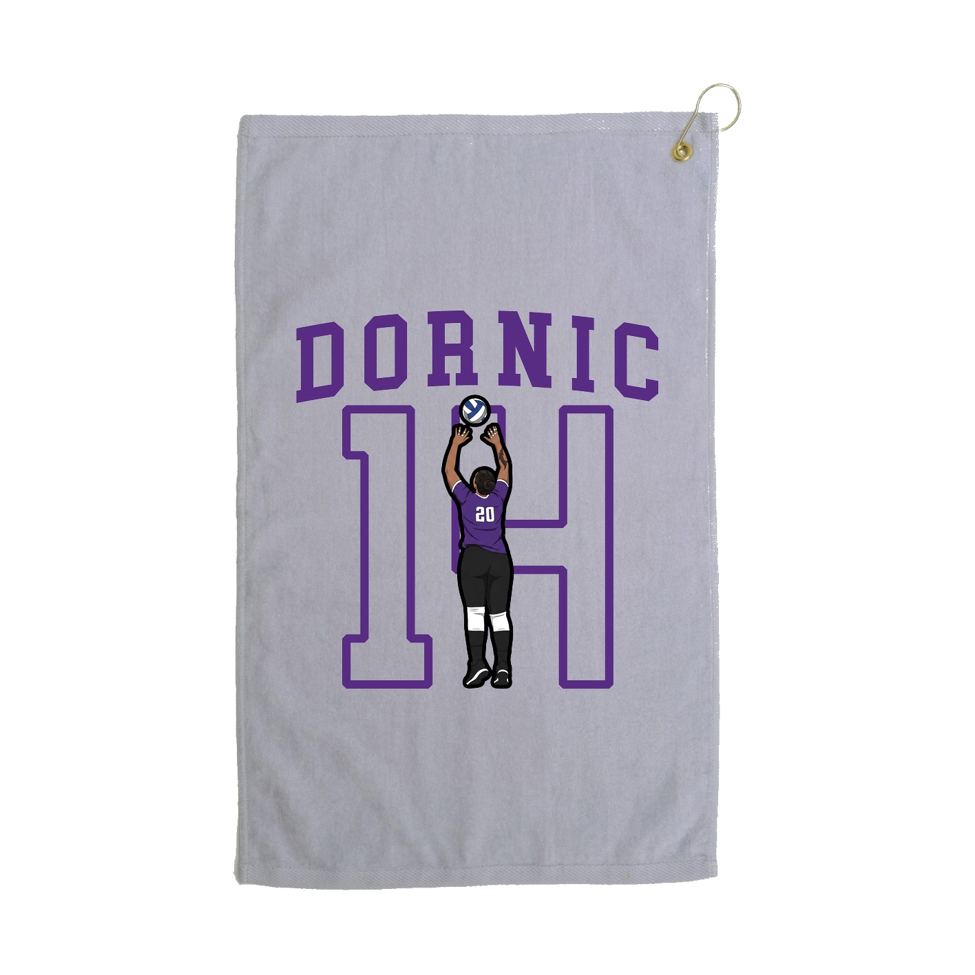 Golf Towel — Shirsey in Grey