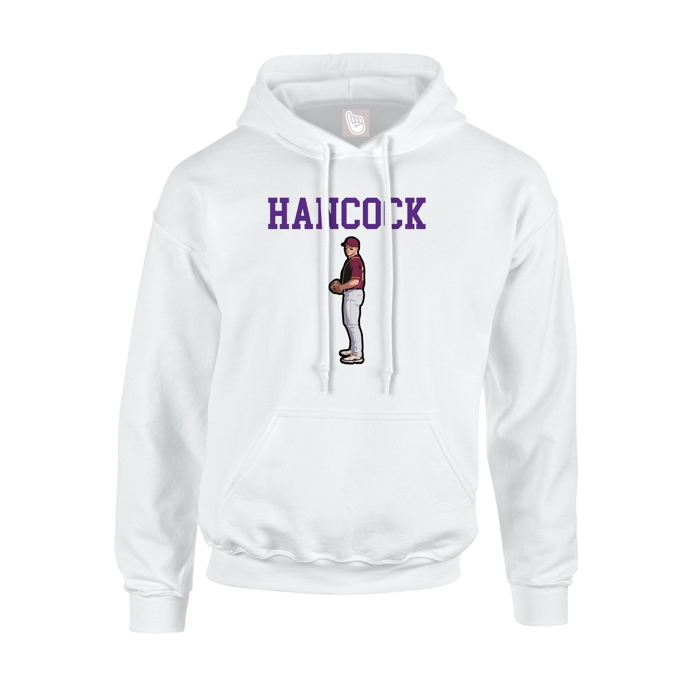 Hoodie — Shirsey in White