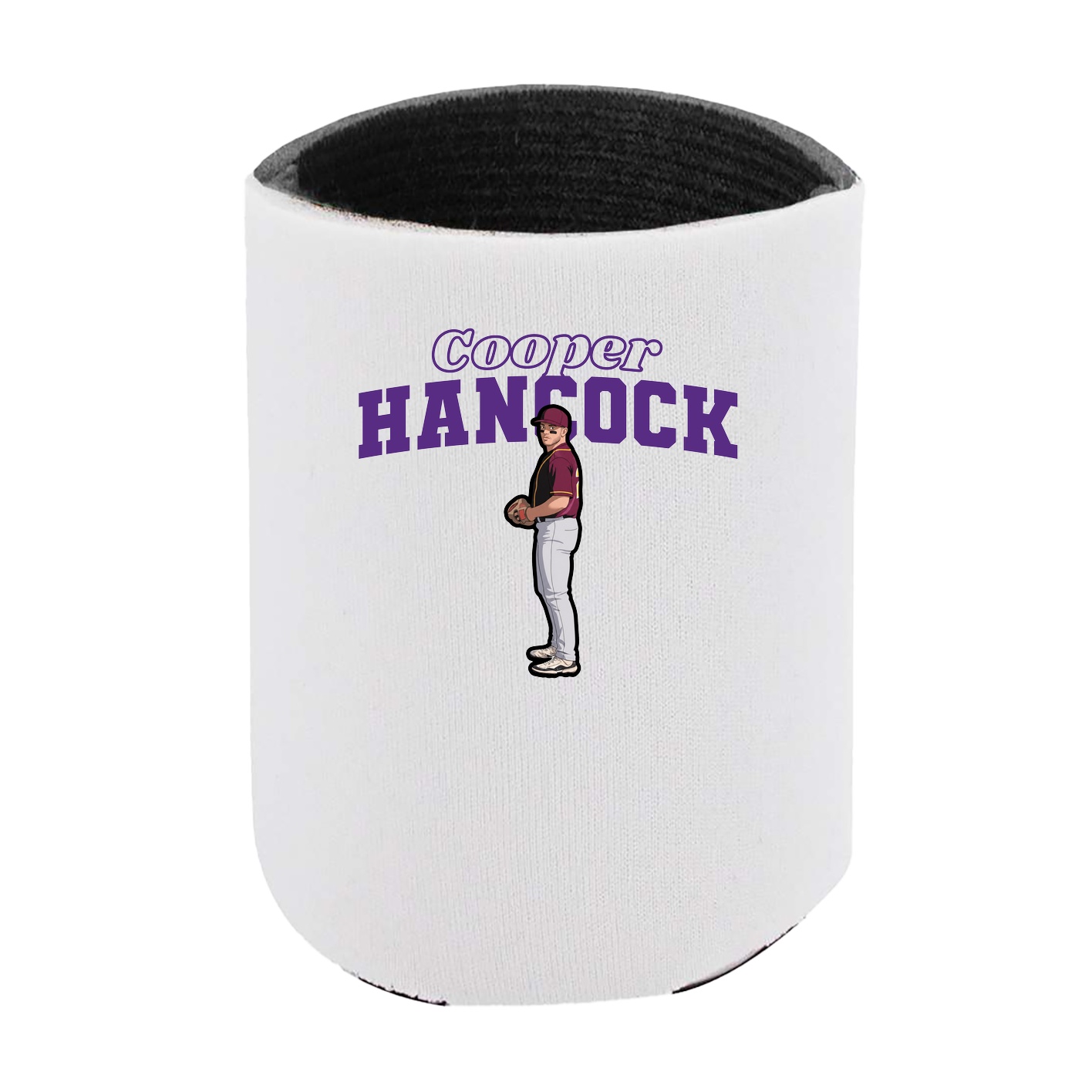 Can Holder — Name Arch in White